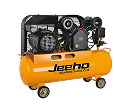 Belt air compressor