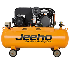 Belt air compressor